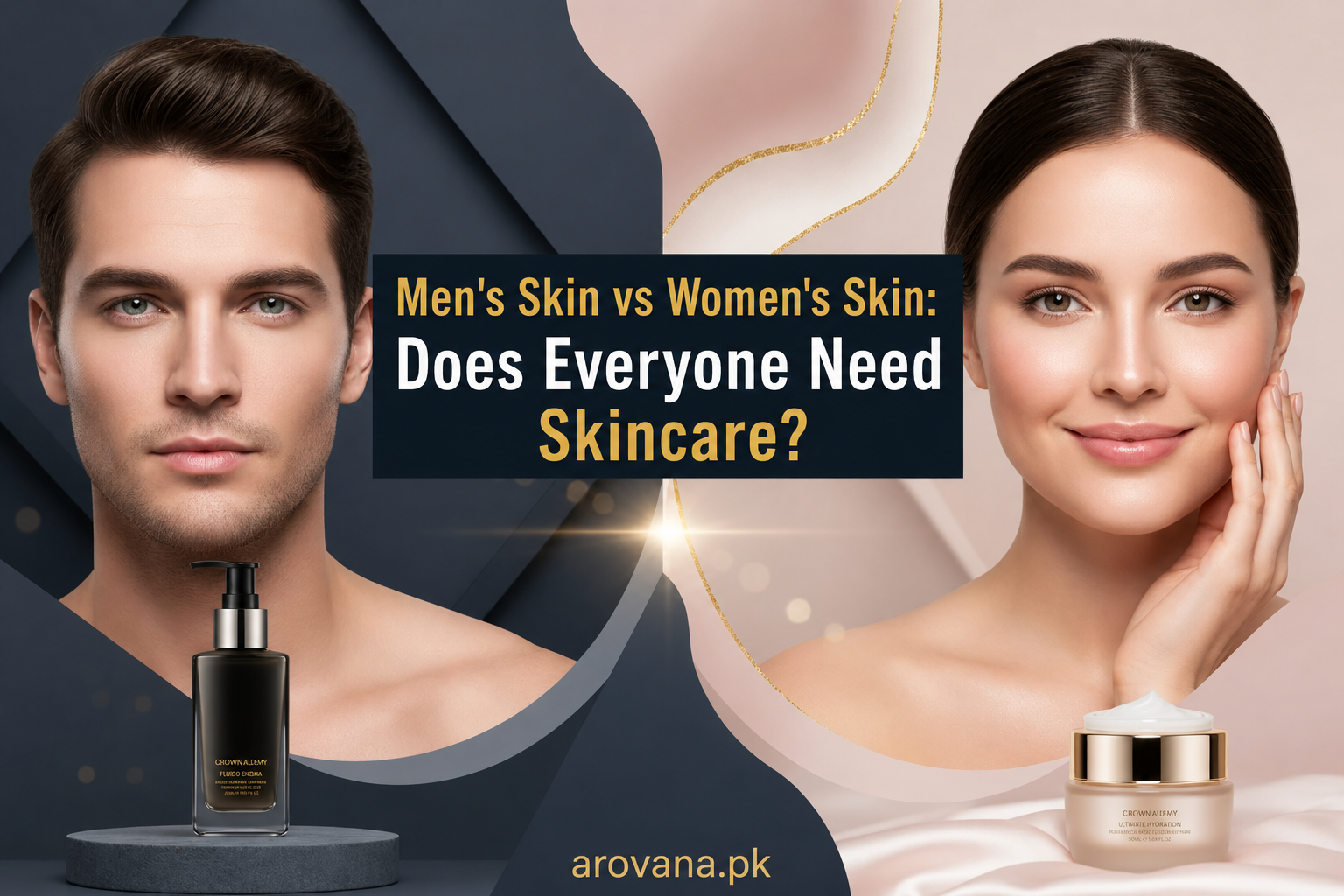 Men's Skin vs Women's Skin: Does Everyone Need Skincare?