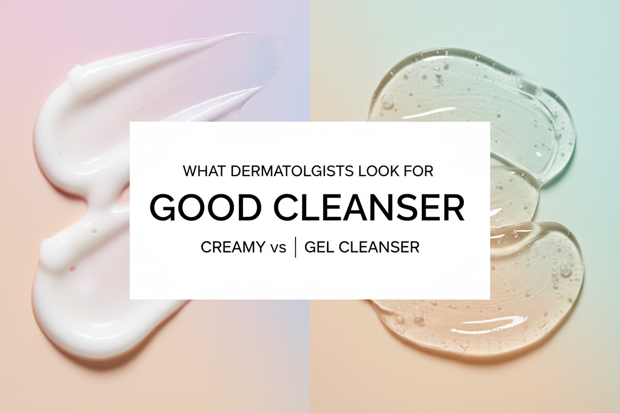 What Dermatologists Look for in a Good Cleanser