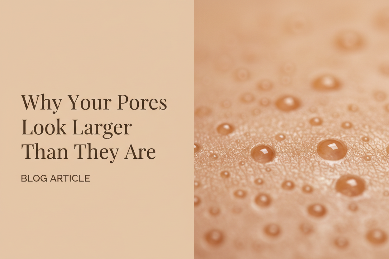 Why Your Pores Look Larger Than They Are (And How to Minimize Them)