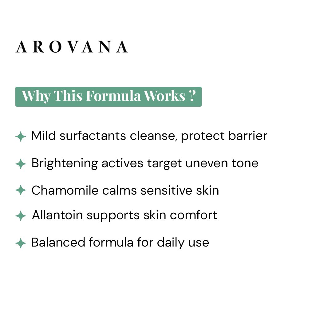 Daily  Brightening Cleanser - Why It Works