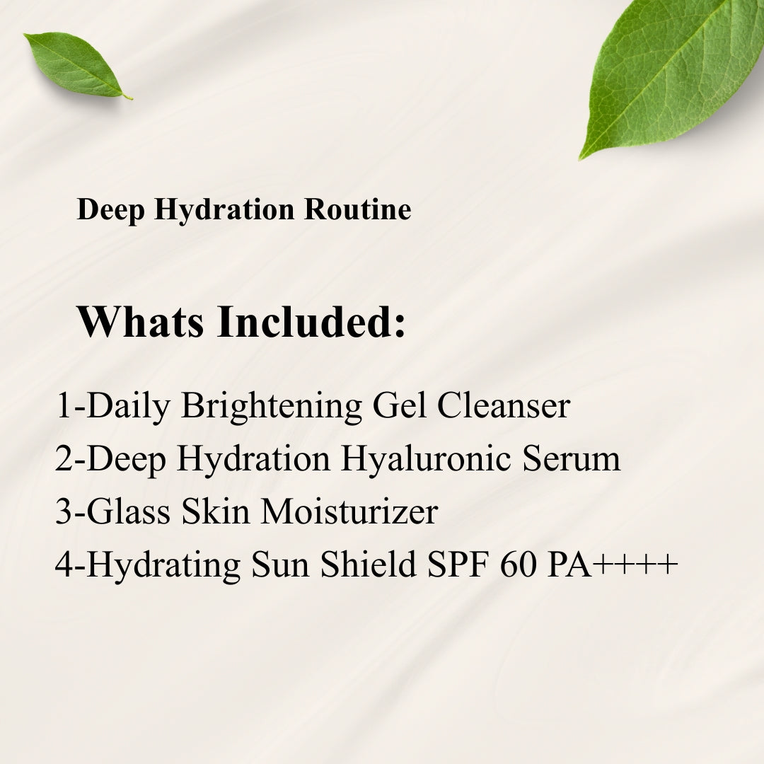 Deep Hydration Routine